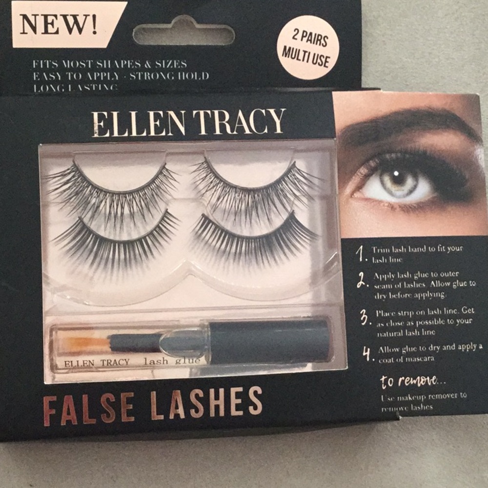 False Eyelashes + Adhesive Glue
